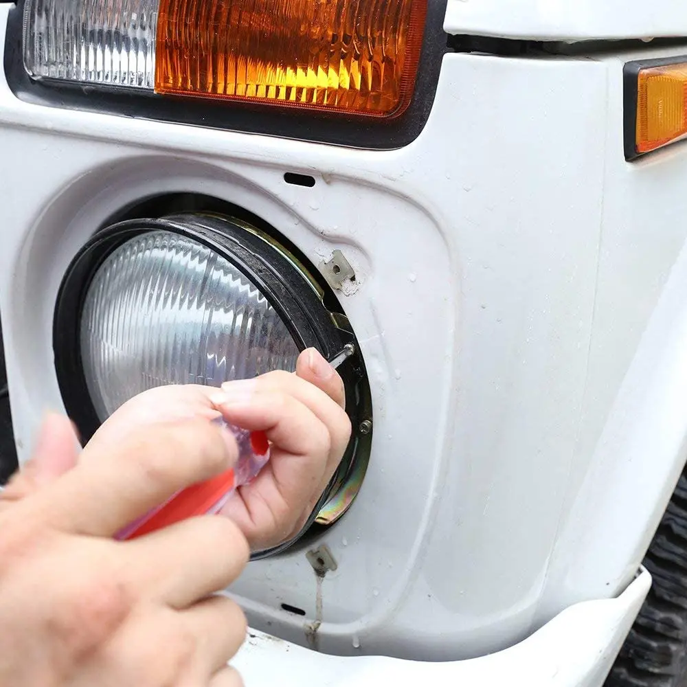 Металлические автомобильные аксессуары передняя фара защитная рамка Накладка