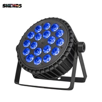 SHEHDS Алюминиевые световые эффекты Par 18x18 Вт RGBWA+UV  DMX512