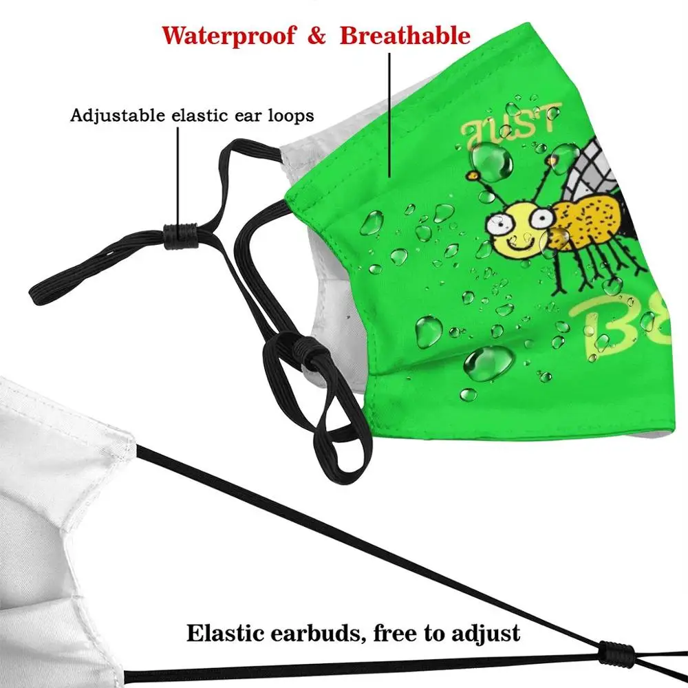 Маска пчелиная для взрослых и детей Пылезащитный фильтр сделай сам маска