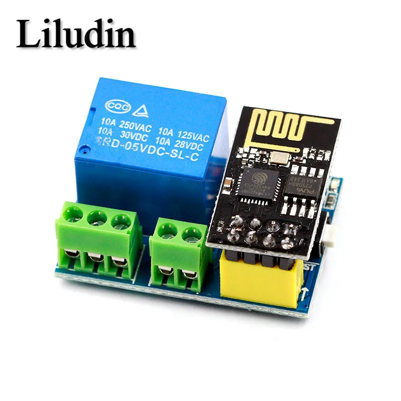 Релейный модуль ESP8266 ESP 01S 5V WiFi умный дом дистанционный переключатель для Arduino Phone