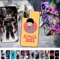 maiyaca mob psycho 100 phone case for iphone 11 12 13 mini pro xs max 8 7 6 6s plus x 5s se 2020 xr case