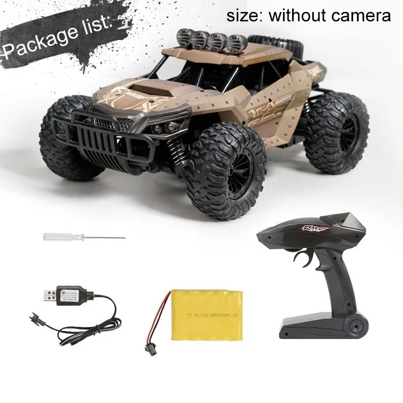 Высокая скорость 1:16 Радио пульт дистанционного управления Rc автомобиль с Wifi 720p HD камера 2,4 ГГц Внедорожные багги транспортные средства игрушка Подарки