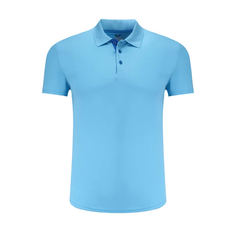 Мужская дышащая рубашка поло быстросохнущая с короткими рукавами трикотажные