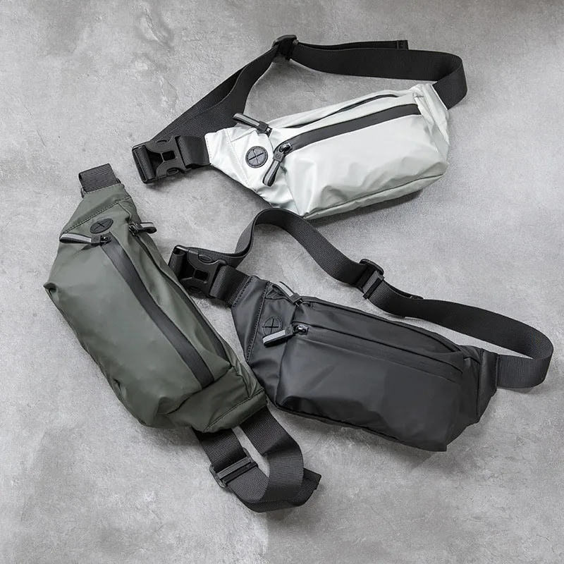 Waterproof Woman Waist Bag Fanny Pack Fashion Chest Pack Outdoor Crossbody Bag Large Capacity Unisex Belt Bags Hip Waist Packs
