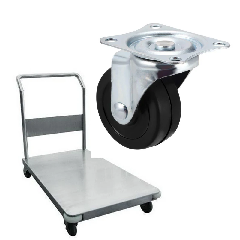 12 шт. сверхмощные полиуретановые поворотные роликовые колеса диаметром 2 дюйма |