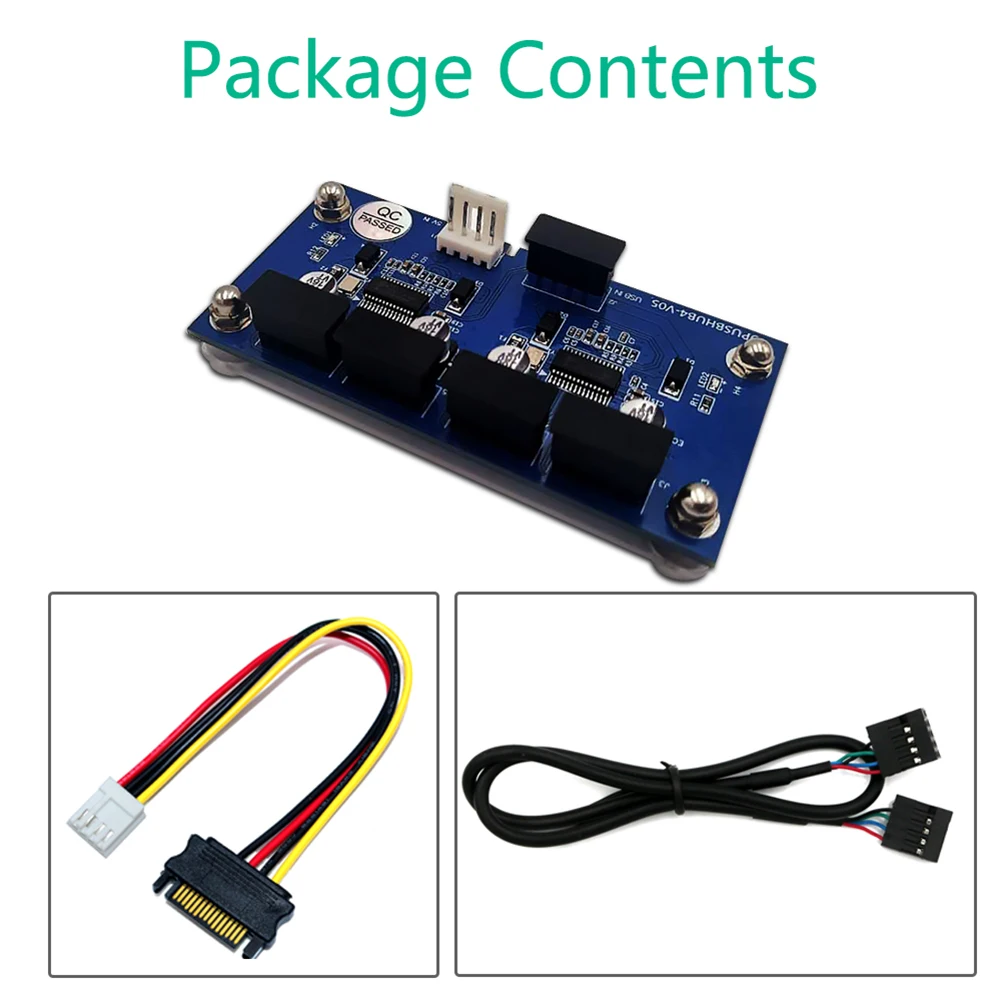 9pin usb коннектор папа от 1 до 4 женск
