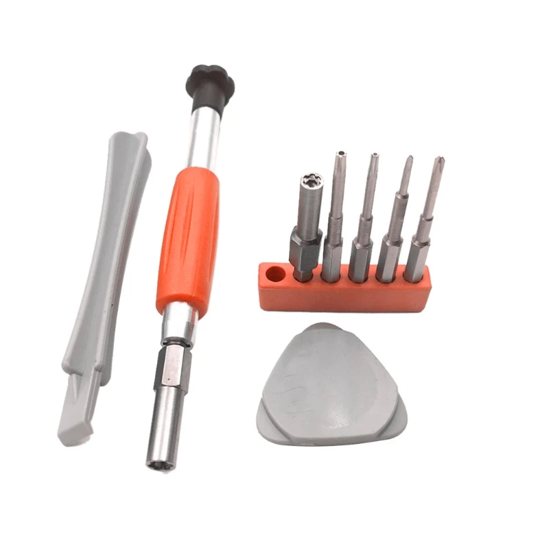 

Open Repair Tool for NS Switch/N64/DS/Wii/GBC/N64/SNES/NES Screwdriver Set All-in-one Kit Screwdriver Open Repair Tool