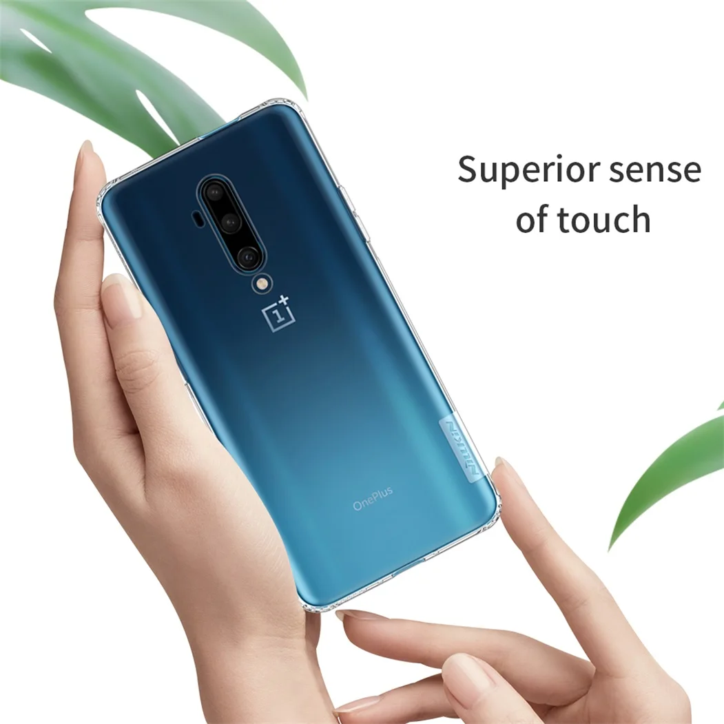 Чехол Nillkin для OnePlus 7T Pro Чехол натуральный прозрачный мягкий кремний TPU защитная задняя панель для телефона чехол для OnePlus 7T чехол