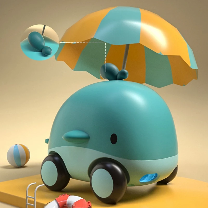 

Friction Powered Cars Toys Pull Back Vehicles Baby Toy Cars with Lights and Music Great Educational Toy for Toddlers