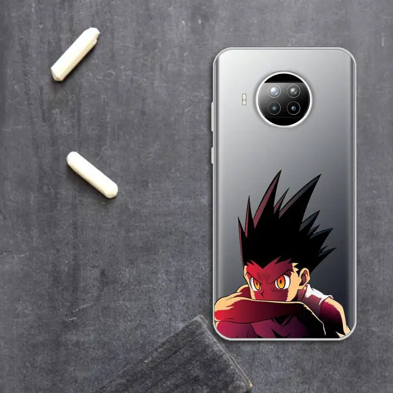 

Hunter X Hunter Killua Zoldyck Anime Phone Case Transparent for Xiaomi Redmi note 10 t 8 9 pro lite 11