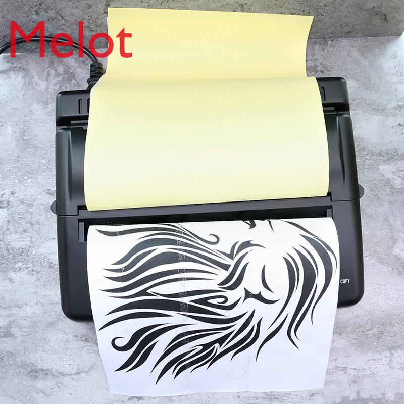 Tattoo Stencil Transfer Machine New Brand Tattoo Thermal Copier Black Printer Machine for A4 Size Transfer Paper TC203
