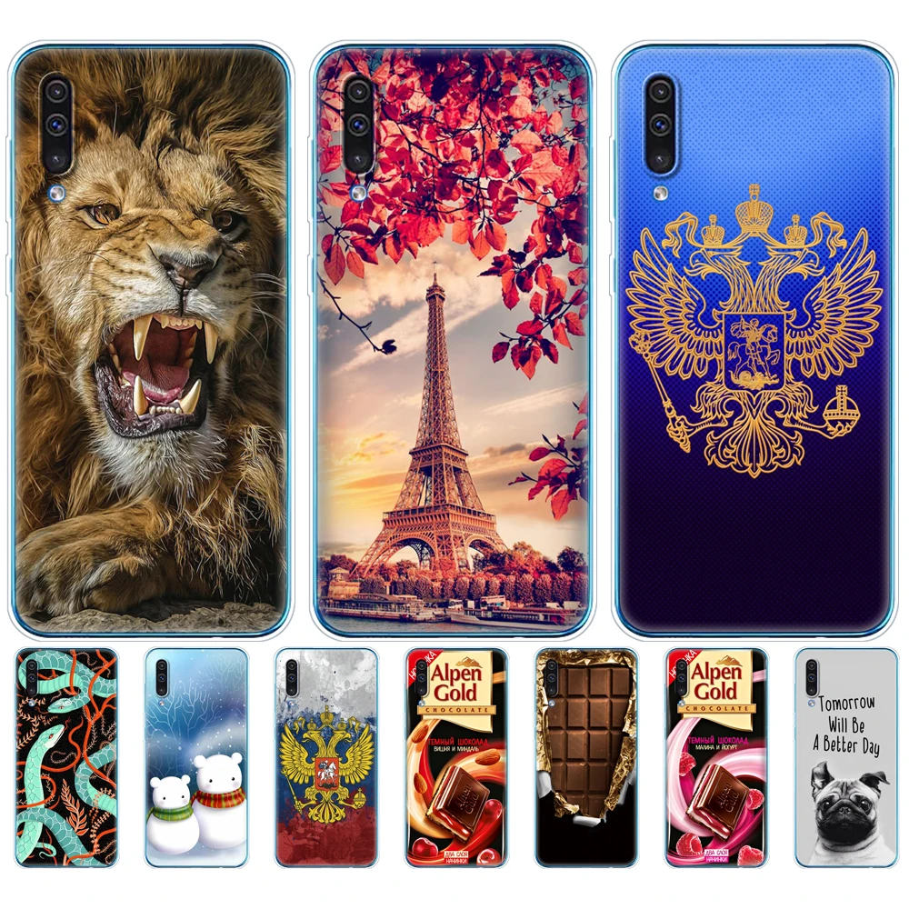 Силиконовый чехол для Samsung Galaxy A30S задняя крышка телефона A30 A307 A307F мягкий с