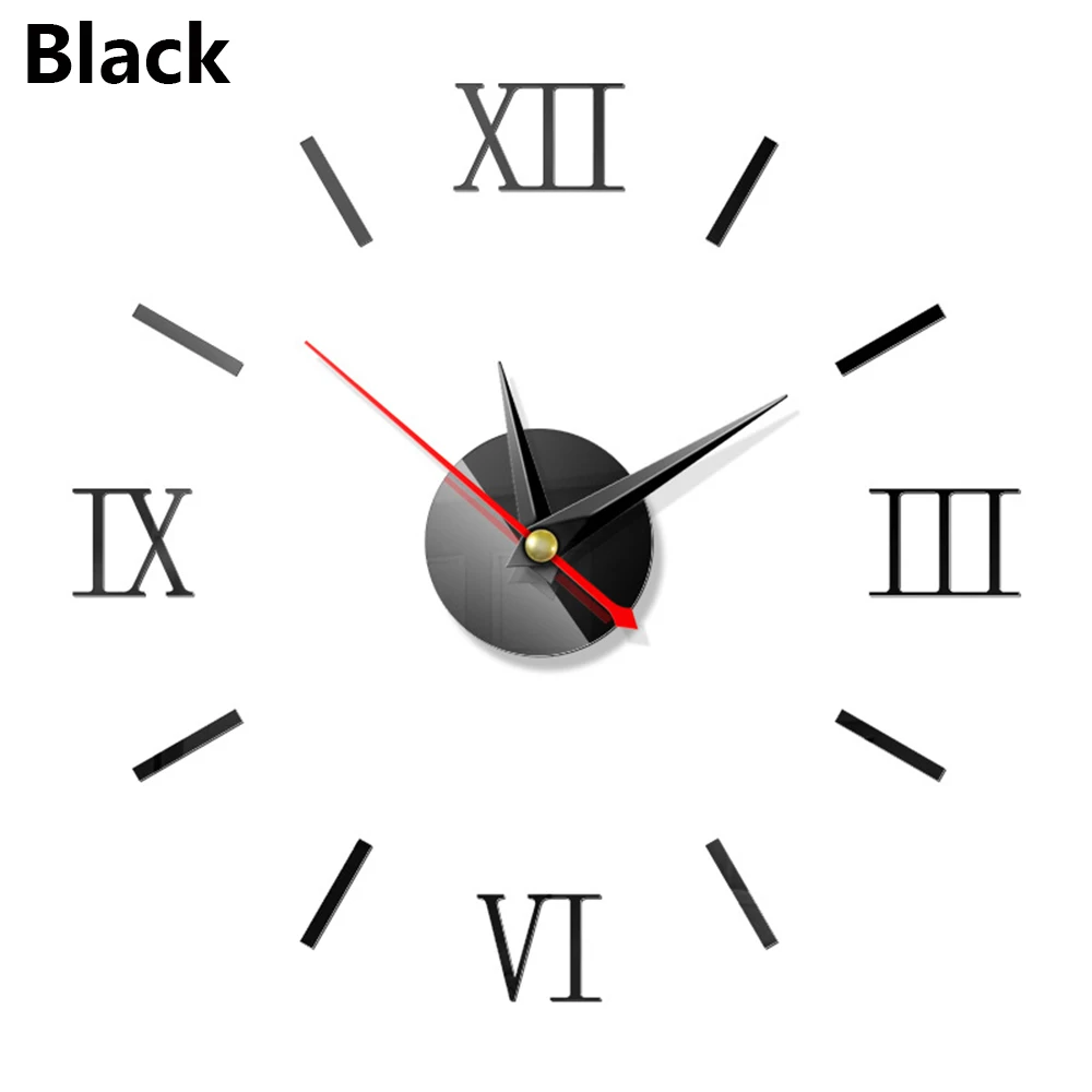 Акриловые самоклеящиеся 3d-наклейки в современном стиле кварцевые цифры с