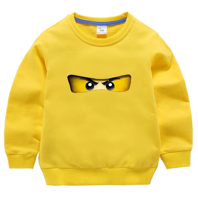 

2019 Summer Children's Clothes Baby Boys Girls T-shirt Ninja Ninjago Cartoon Cotton T-shirts Kids Tops Red Blue T Shirts 3-10y