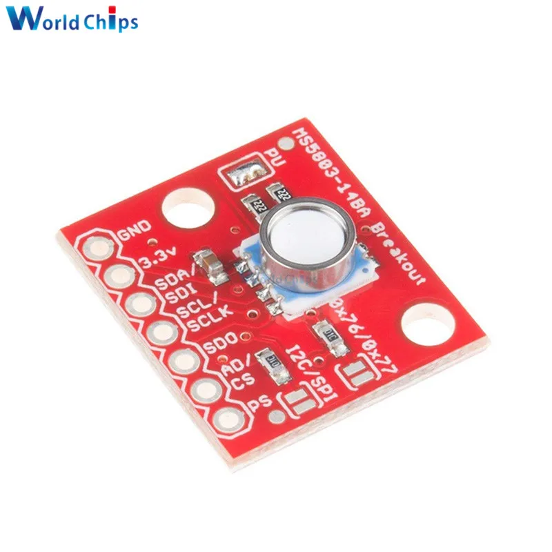 

GY-MS5803-01BA MS5803 01BA датчик давления жидкого газа, высоты, коммутационный модуль, водонепроницаемый датчик давления для Arduino