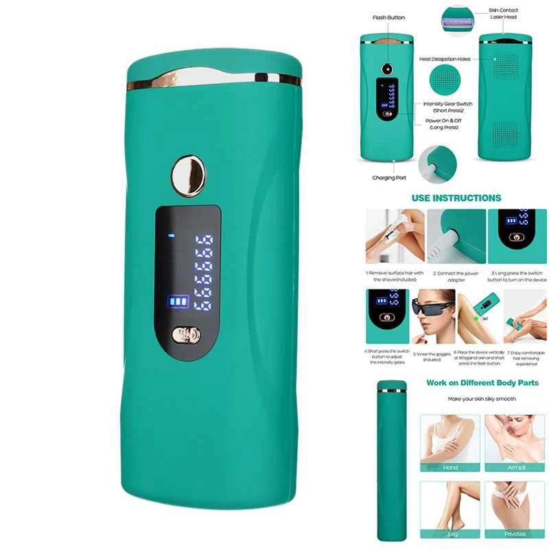 

999999 Flash IPL Hair Removal Machine Permanent Epilator Ladies Hair Removal Shaver Hair Removal Clean Fast
