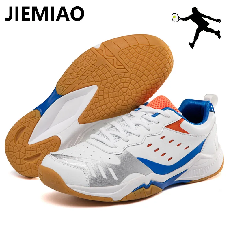 JIEMIAO Professional Tennis Shoes Men Women Tennis Badminton Training Shoes Top Quality Male Tennis Sneakers Tennis Masculino