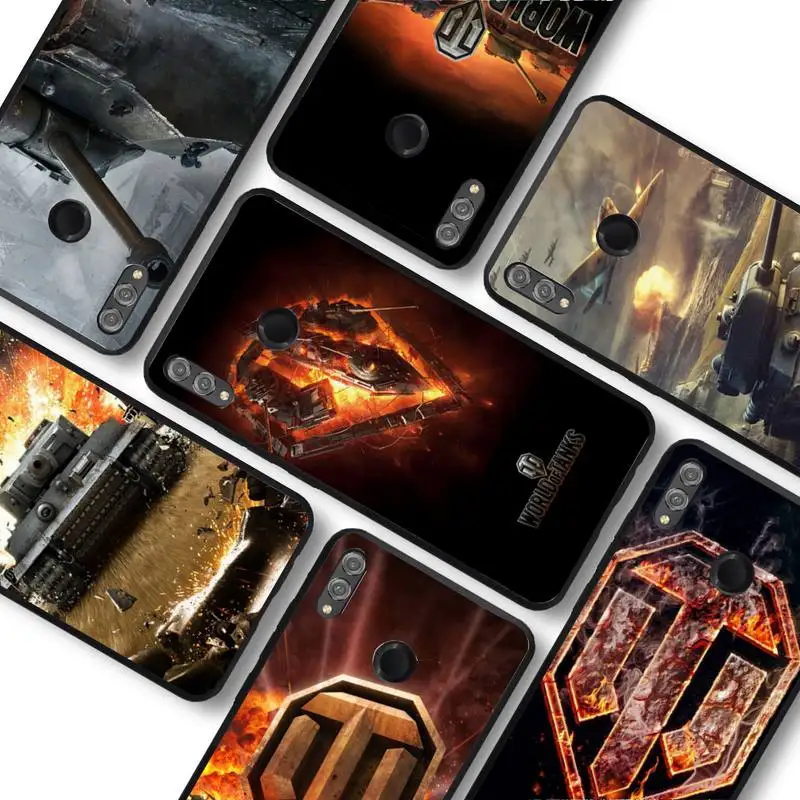 

World Of Tank Phone Case For Huawei honor 10Lite 10i 20 8x 10 Funda for Honor 9lite 9xpro Back Coque