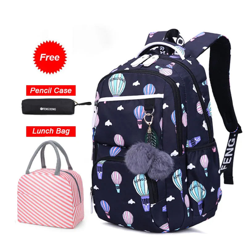 Школьные рюкзаки для девочек Детские вместительные ранцы в Корейском стиле с