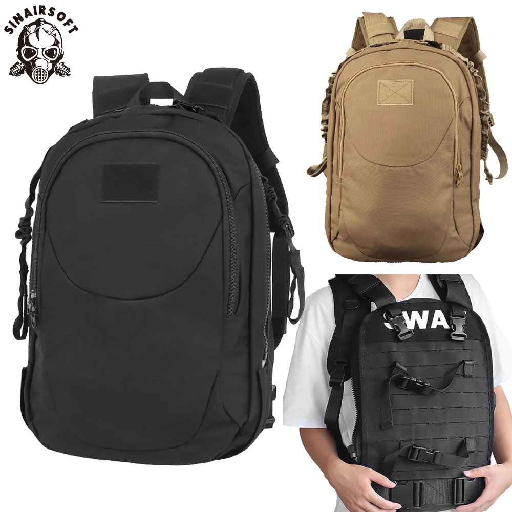 

Спорт на открытом воздухе тактический страйкбол охотничий рюкзак для пейнтбола жилет двойного назначения один Сумки из искусственной кожи...