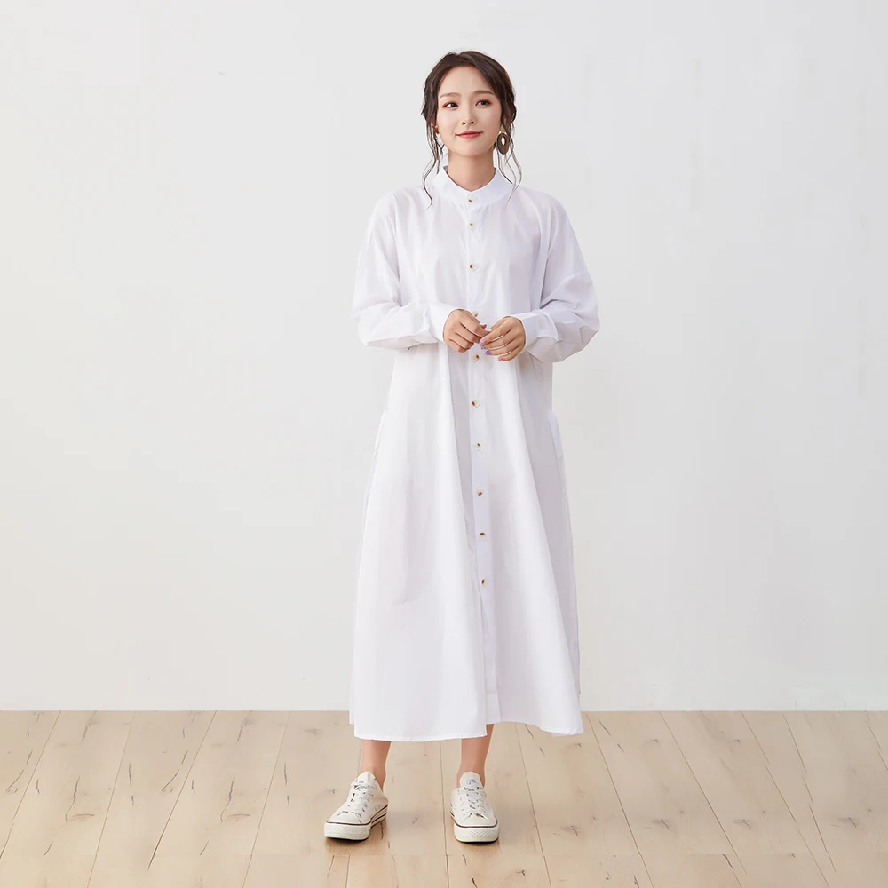 Японское и корейское модное платье с длинными рукавами Новинка Осень-зима 2021