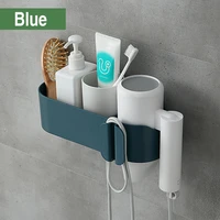no trace sticker multifunction hair dryer holder curling iron shelf for bathroom organizer storage rack bathroom accessories set