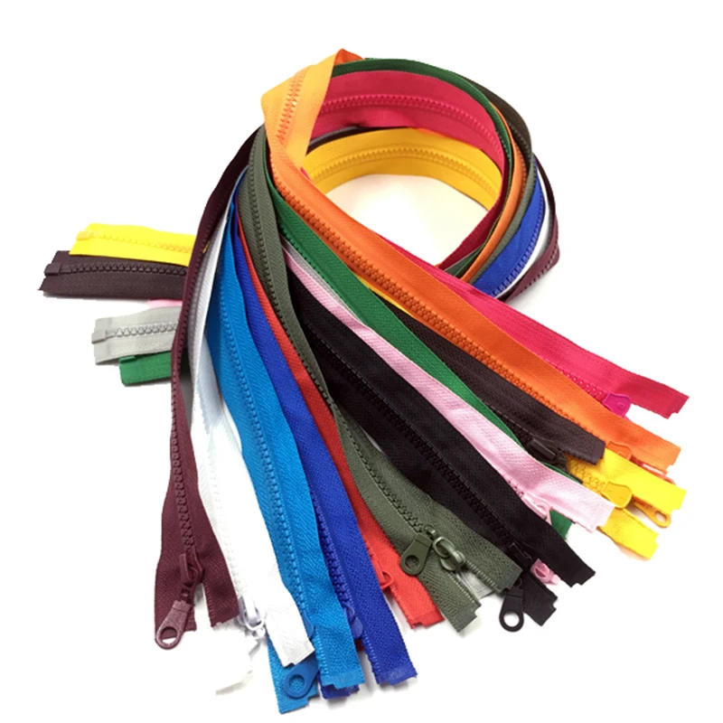 Молния для куртки 70 см № 5 из смолы молнии с открытым концом и длинной застежкой