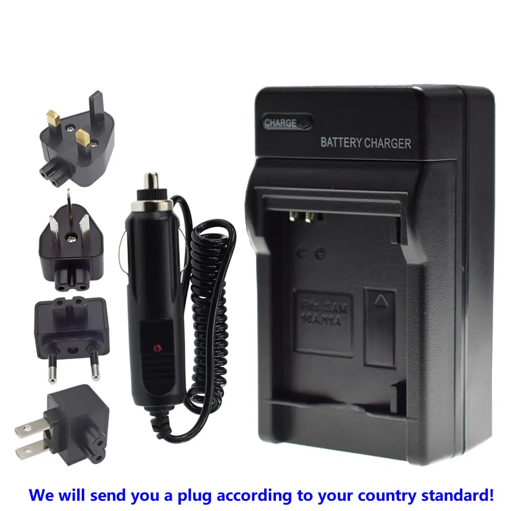 2x батарея + зарядное устройство для дома и автомобильное Samsung SLB 11A WB600 WB650 WB700 WB1000