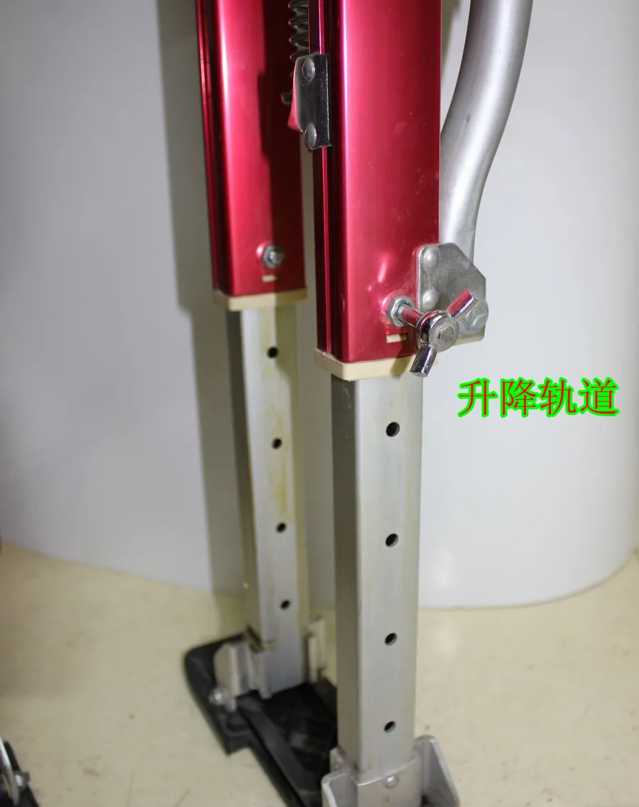 Новинка Регулируемые Профессиональные алюминиевые штукатурные лестницы 24-40