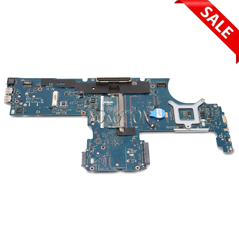 NOKOTION KAQ00 LA-4951P 595764-001 материнская плата ноутбука для hp EliteBook 8540P 8540W DDR3 с графическим слотом не поддерживает i7