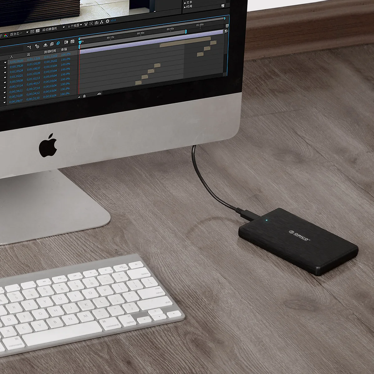 ORICO 2,5 дюймовый чехол для жесткого диска USB3.0 To SATA 3,0 Micro B корпус для внешнего жесткого диска 5 Гбит/с высокоскоростная коробка для HDD SSD Поддержка UASP