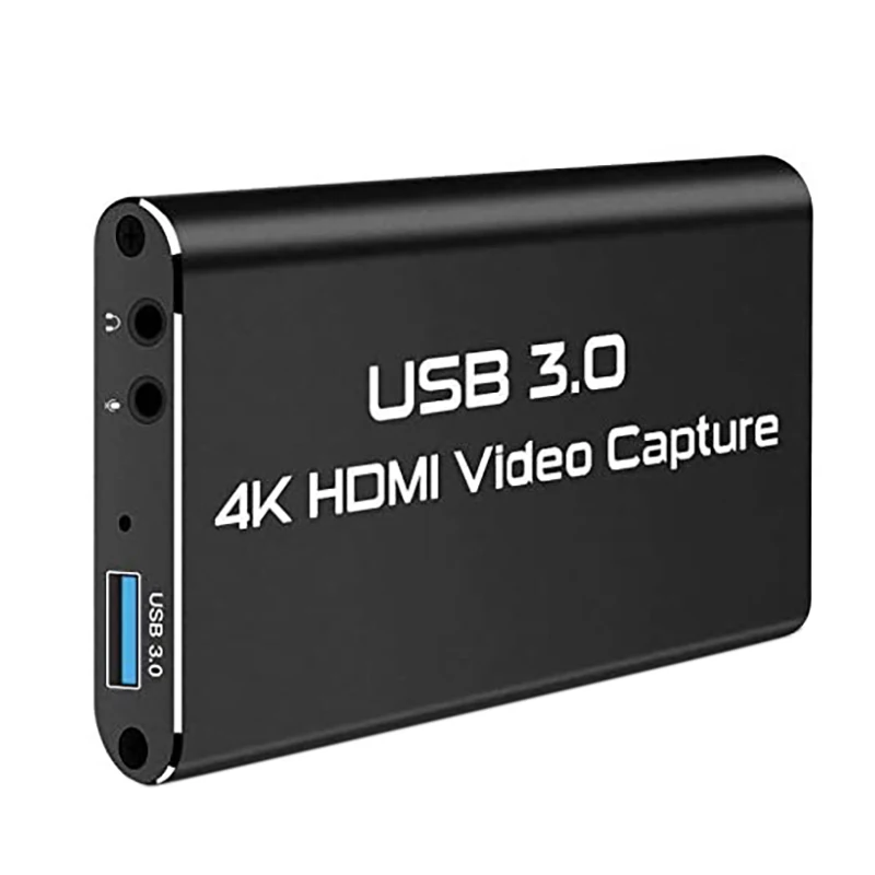 

USB 3.0 HDMI Video Capture 1080P 60FPS Video o Grabber Live Streaming Game Recorder for PS4 Nintend Switch One