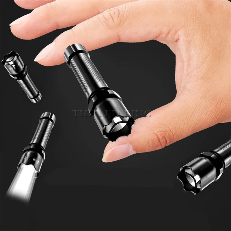 Светодиодный фонарик 80000 лм перезаряжаемый от USB фонарь онарик со встроенным