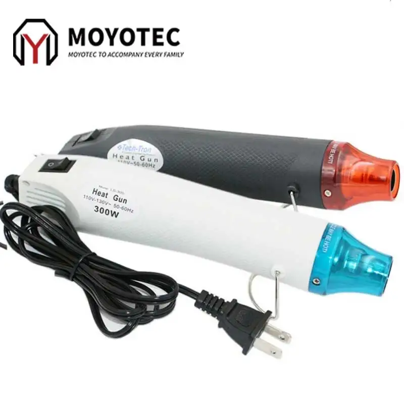 

Тепловая пушка MOYOTEC для домашнего творчества, инструмент для ремонта телефона, термопистолет горячего воздуха 300 Вт, пластиковый инструмент...