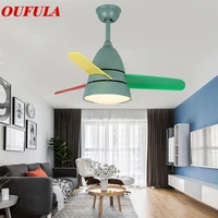 hongcui modern ceiling fan lights lamps with remote control fashionable decorative for home living room bedroom dining room