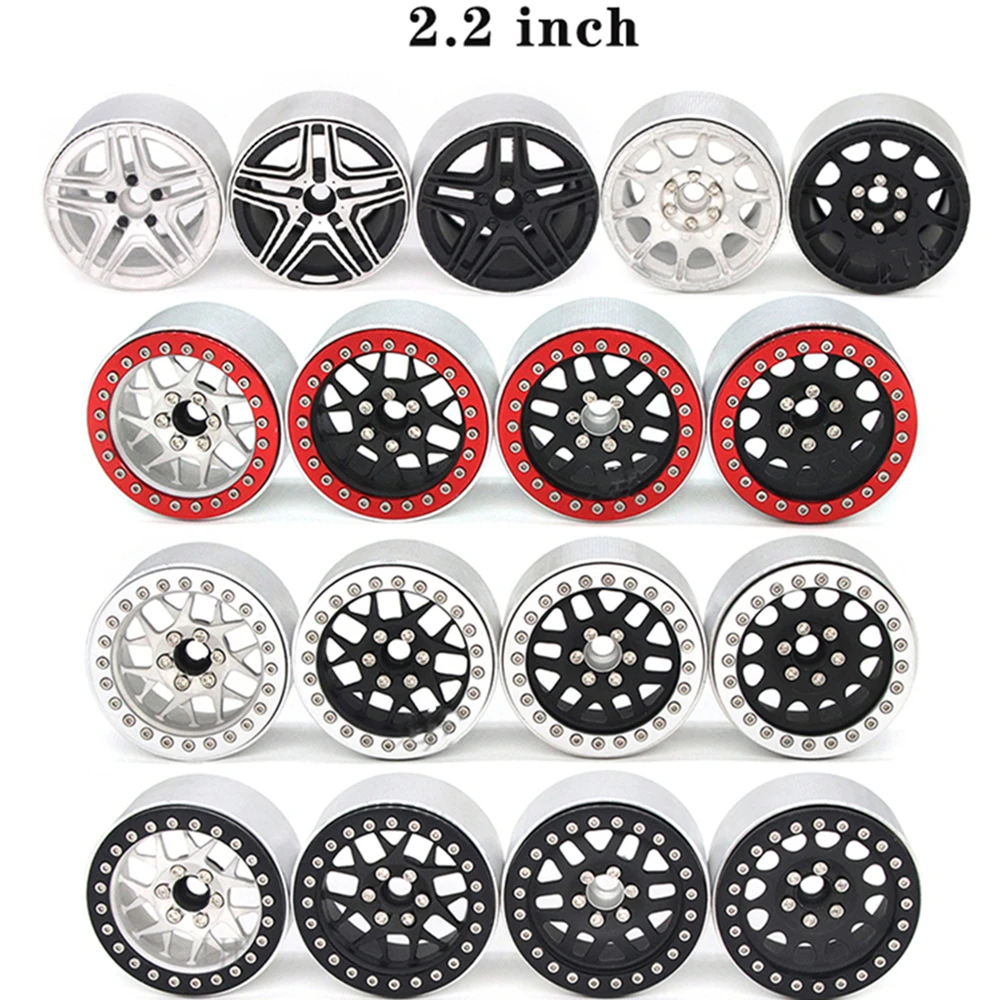 

Металлическая ступица обода колеса 2,2 дюйма для радиоуправляемого гусеничного станка, 4 шт., 1/10 дюйма, Axial SCX10 90046 RR10 Wraith TRAXXAS TRX4 TRX6