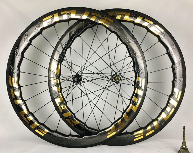 Дисковый тормоз 700C карбоновая колесная пара 58 мм Cyclecross карбоновые колеса бескамерные Дисковые Диски дорожный велосипед ямочка колеса XDR ступица
