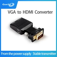 vga to hdmi converter with audio full hd adapter with video output 1080p hd for pc laptop to hdtv projectorv box ps3