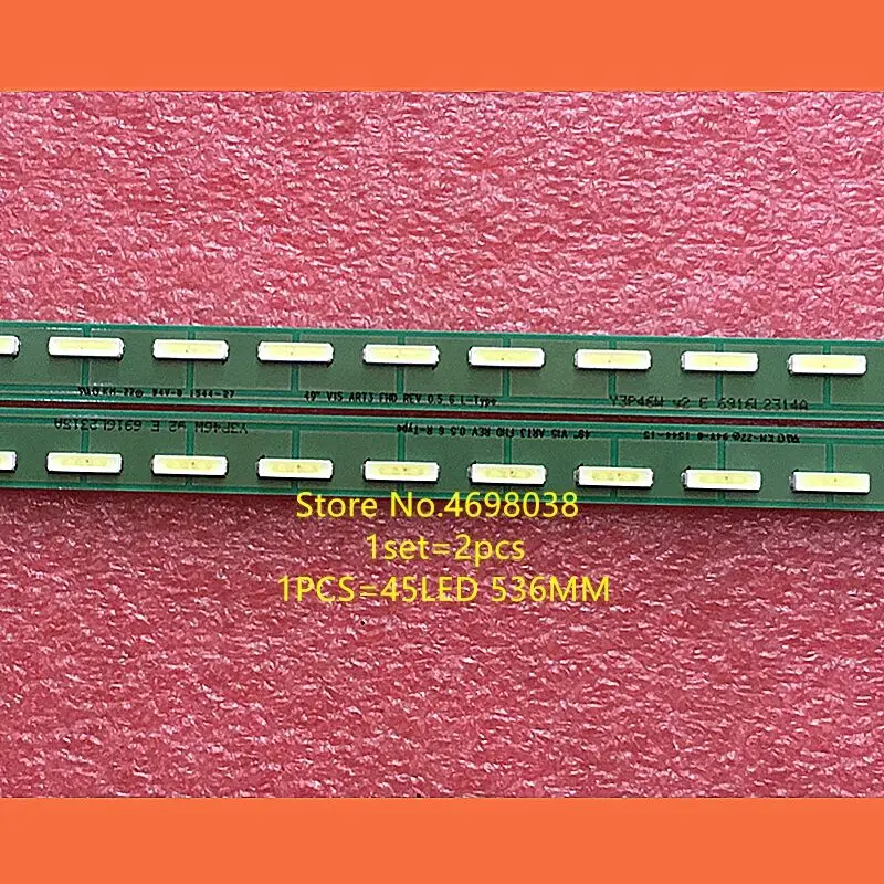 2 шт./компл. светодиодный Подсветка полосы для LG 49 &quotV15 ART3 FHD 49SM5KC 6916L2303A 6916L2304A 6922L 0150A