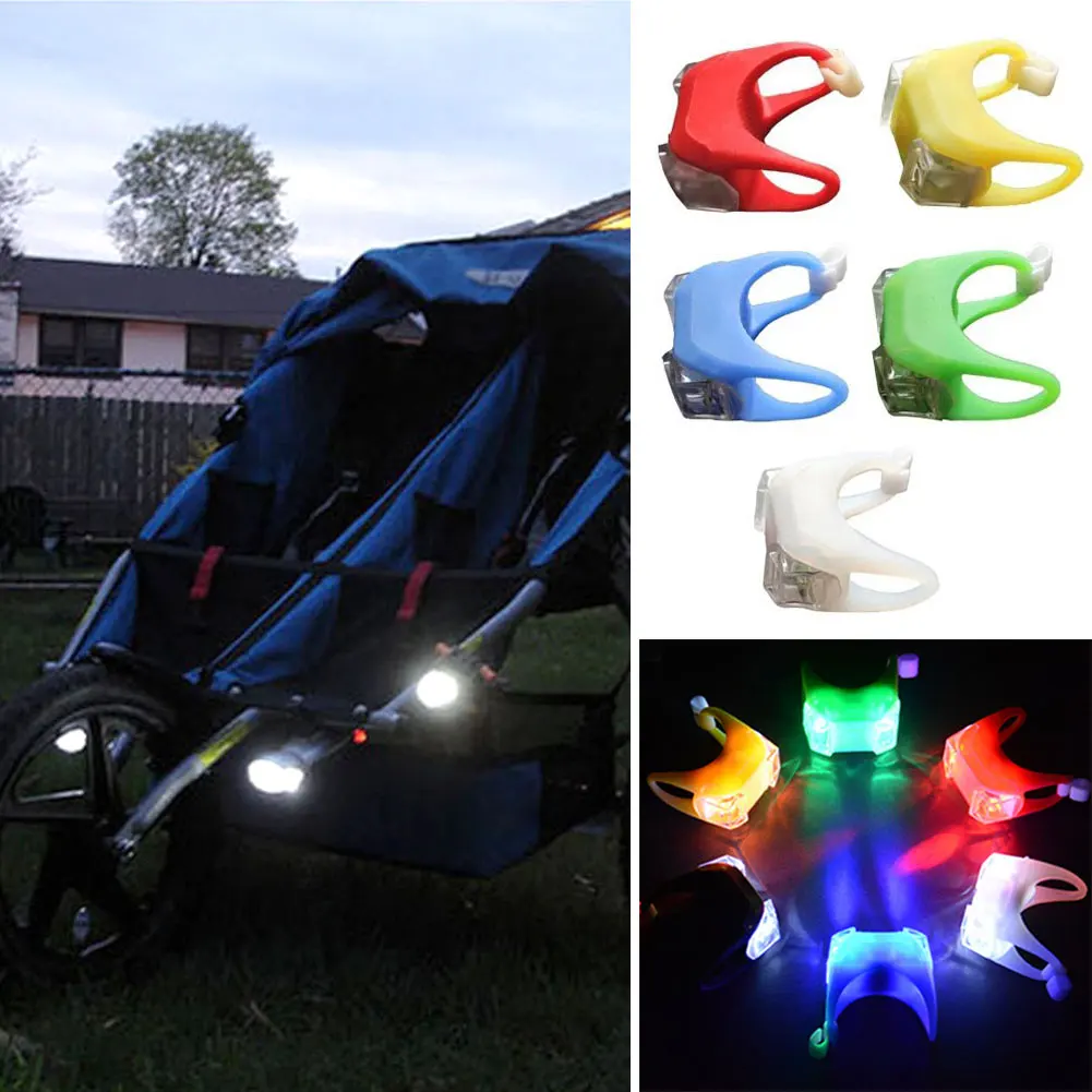 Outdoor Night Stroller Remind Lights Baby Caution Lamp Flash Waterproof Security Alert Prams Infant LED | Лампы и освещение