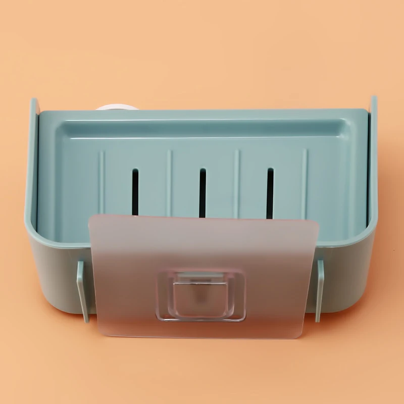 Мыльница без дырочек двухслойная мыльница ванная комната монтируемая сливная