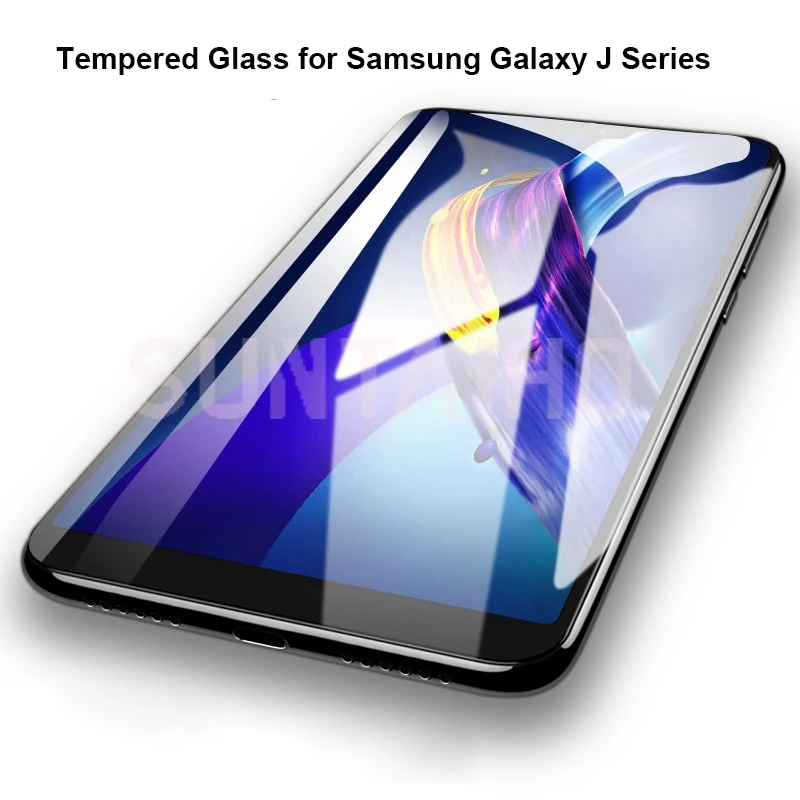 9D закаленное стекло для samsung J4 Plus J6 J8 клеевая крышка Защита экрана Galaxy J2/J7/J5 Prime J3 J5