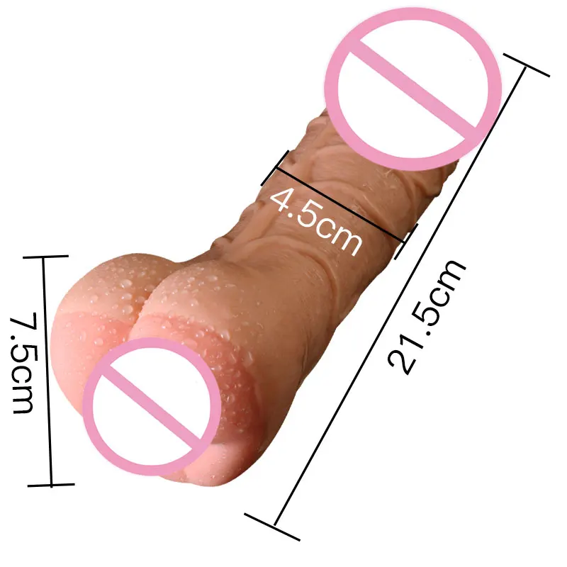 Реалистический Пенис Вибратор для Для женщин страпон фаллос толстый силиконовый