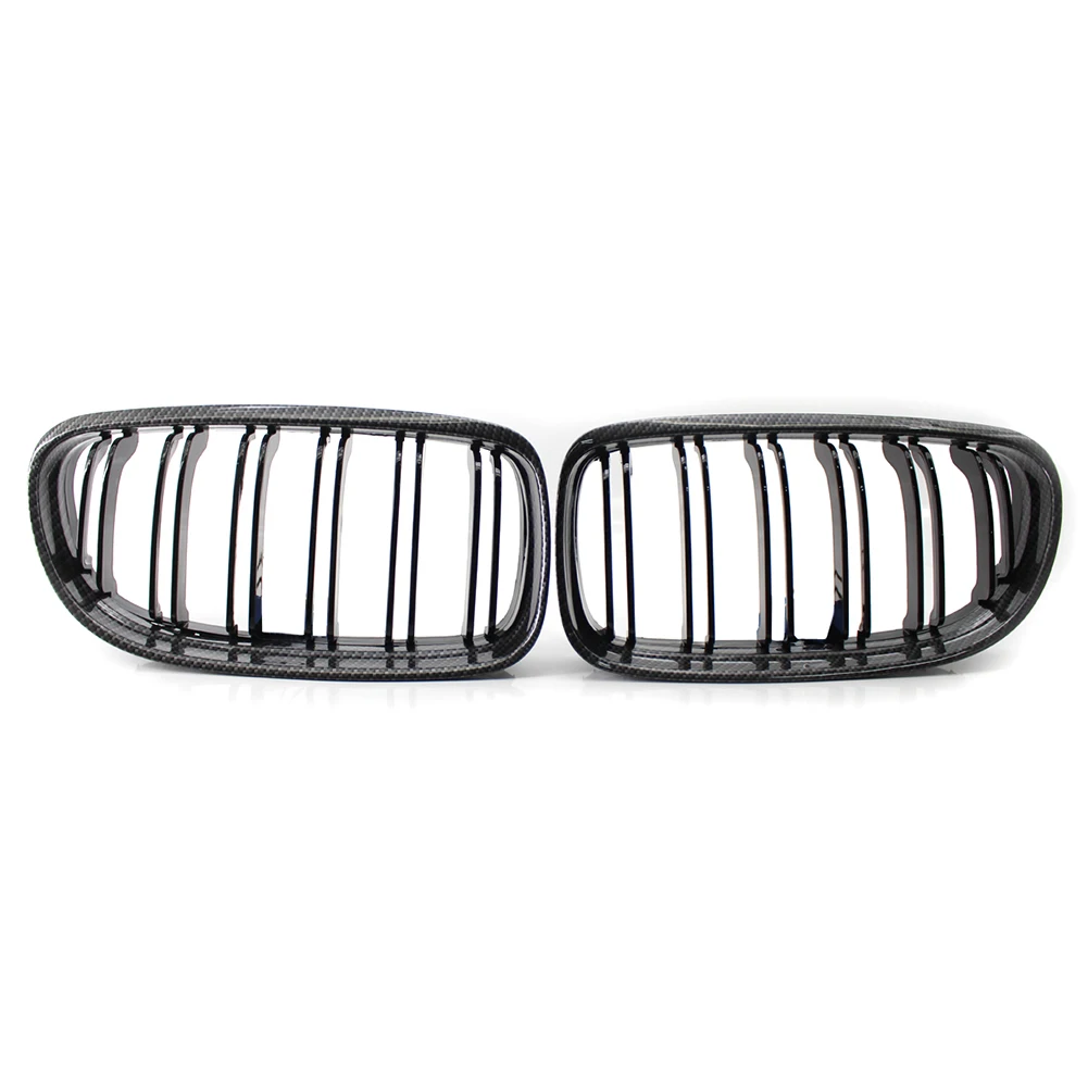 

1 Pair Car Accessories Auto Front Bumper Kidney Grille Grills for BMW 3 Series E90 09-12 Car Styling Decoration
