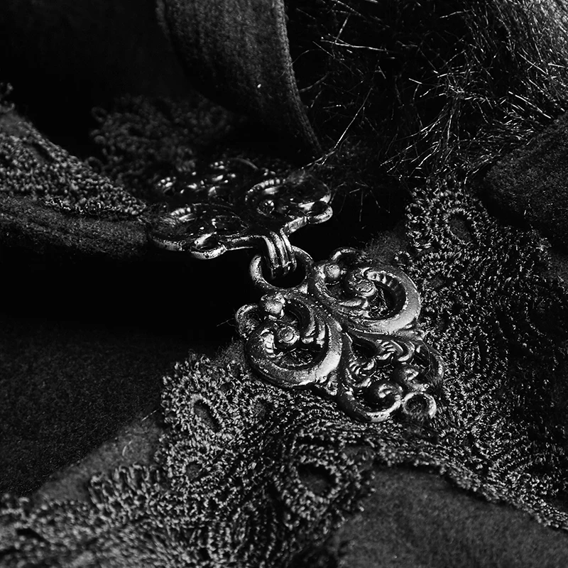 Панк рейв готический с капюшоном роль накидка играть костюмы полной длины плащ