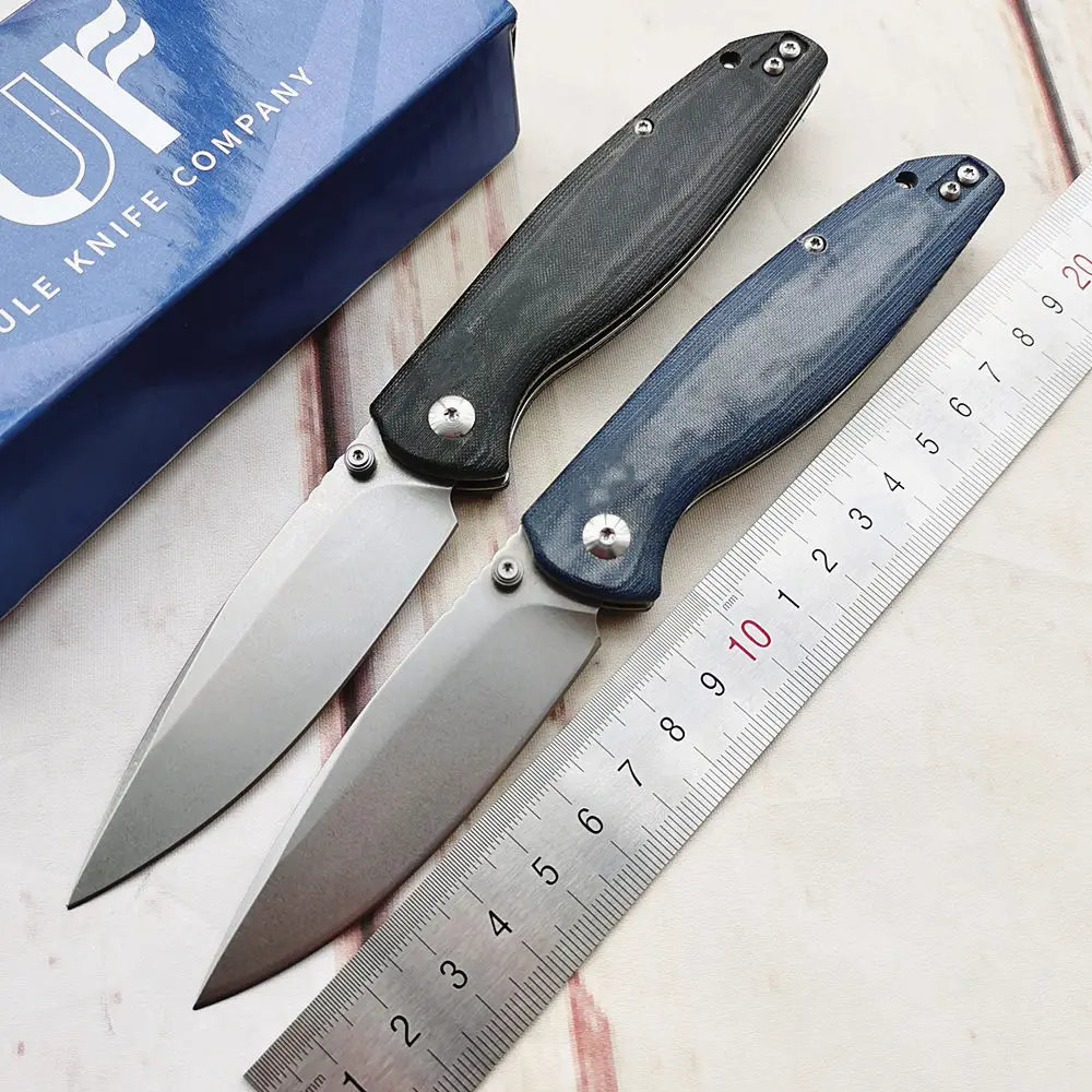 

Новый складной нож JUFULE BearFly D2 с лезвием из джинсовой ткани, ручкой из микрокарты для кемпинга, кухни, охоты