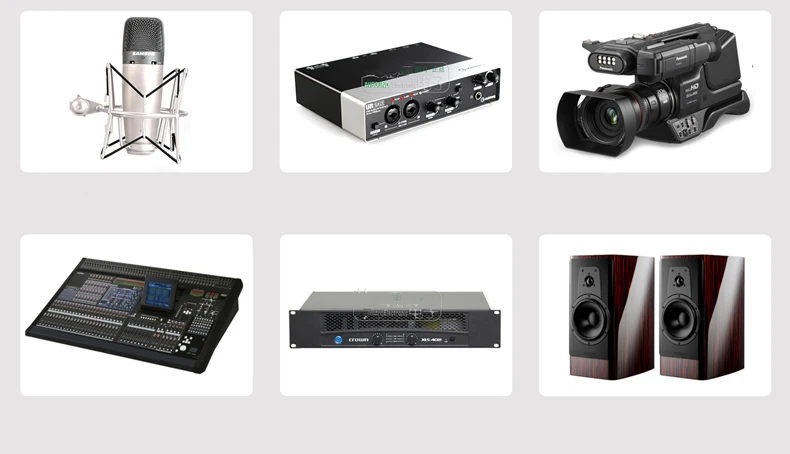 4 шт. штекеры для аудиокабеля микрофона|Теле- и радиовещательное оборудование| |