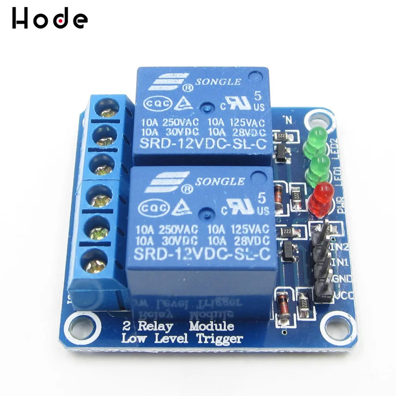 2 4 канальный Релейный модуль Интерфейс доски щит для Arduino 12 в триггер низкий