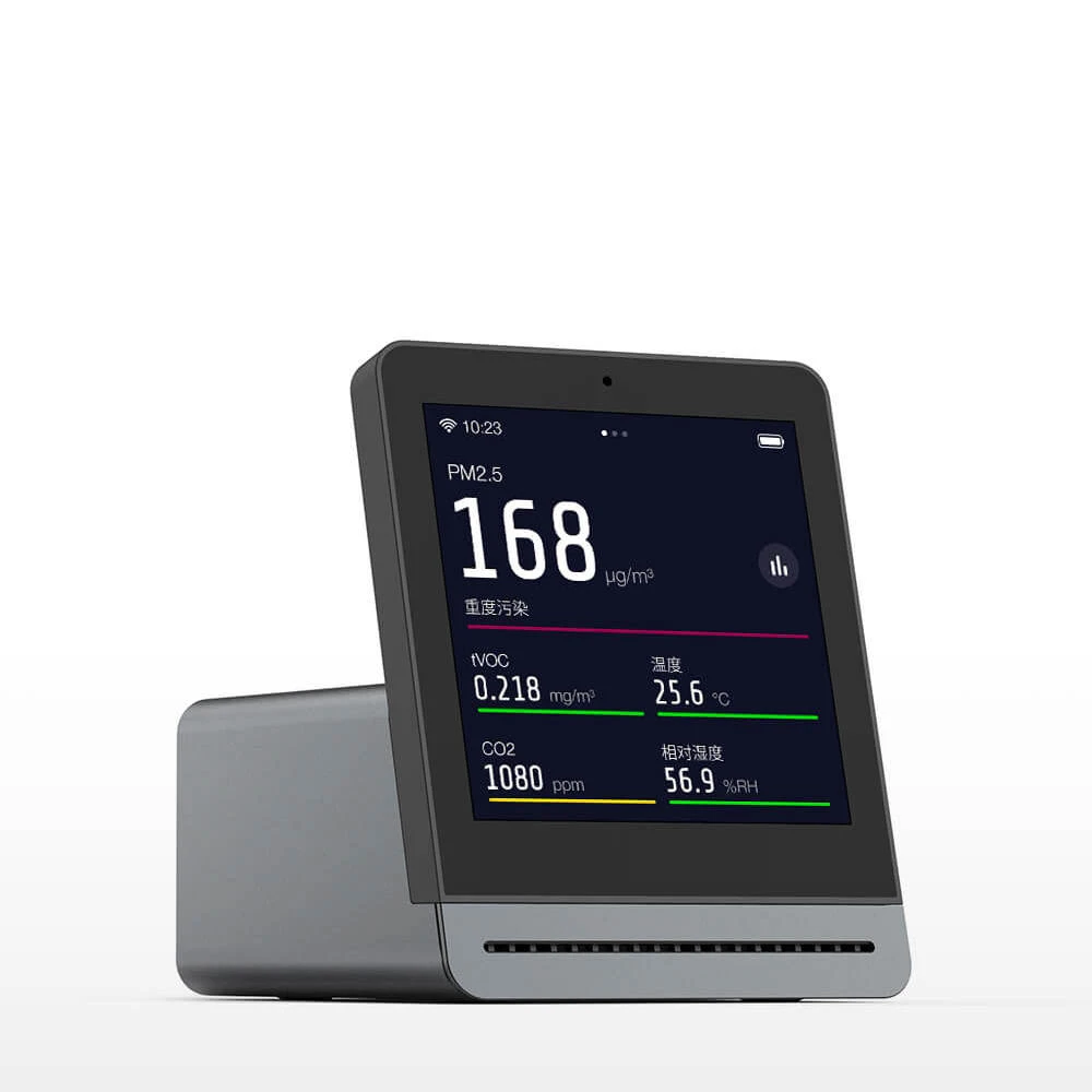 

IPS Screen Mobile Touch Operation ClearGrass Air Monitor Retina Touch Indoor Outdoor Air Detector Work by Mijia APP