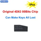Чип автомобильного ключа, оригинальный высококачественный чип 4D63 80 бит для Ford и Mazda 4D 63 80 бит чип может сделать ключи все утерянными